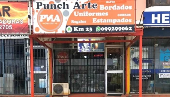 Punch Arte - Bordados, estampados, Uniformes, vinllos - Ciudad De La Costa