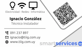 Electricista Técnico Instalador Ignacio González - Montevideo