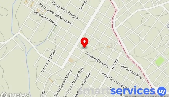 mapa de Adir Godoy Consultora de marketing en Rivera
