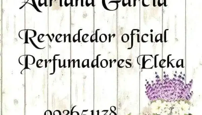 Adriana García perfumadores Eleka - Rocha
