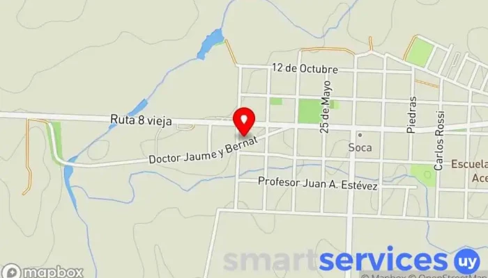mapa de Afentis Funeraria en Soca