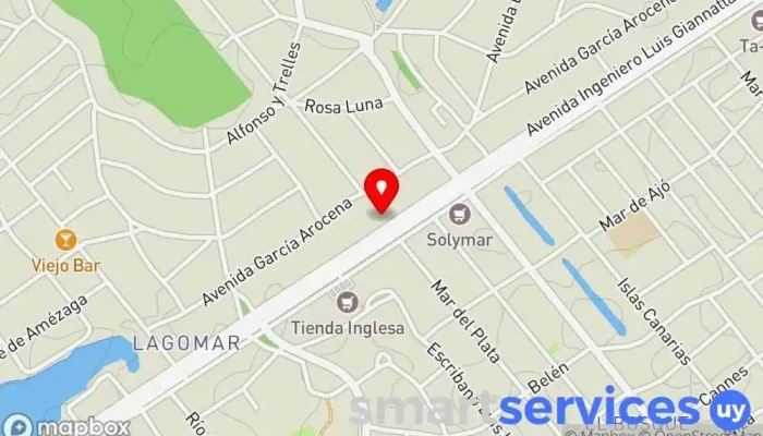 mapa de Agencia de Quinielas Nro. 15 - Agencia de Loterias Nro. 140 Agencia de apuestas en Ciudad de la Costa