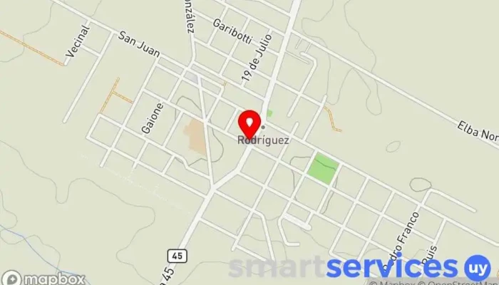 mapa de Antel Tienda de móviles, Proveedor de servicios de Internet, Centro comercial, Proveedor de servicios de telecomunicaciones, Compañía telefónica en Rodríguez