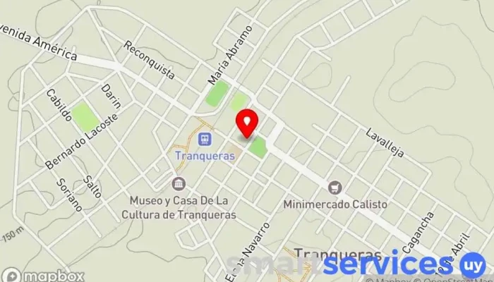 mapa de Antel Tienda de móviles en Tranqueras