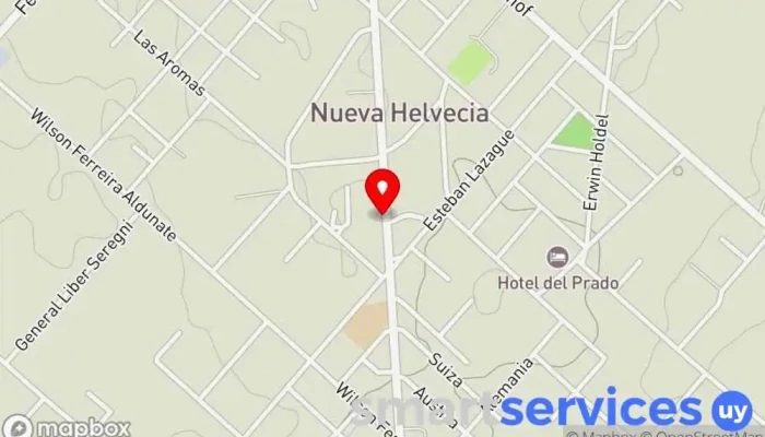 mapa de APPOLONI & ALFONSO PROPIEDADES Agencia inmobiliaria en Nueva Helvecia