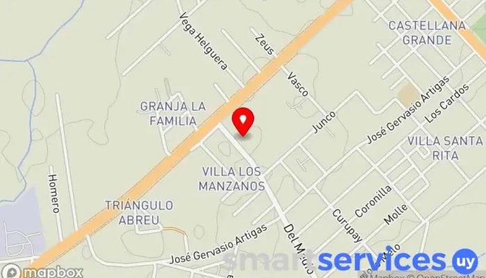 mapa de Aserradero El Gallo Aserradero en Barros Blancos
