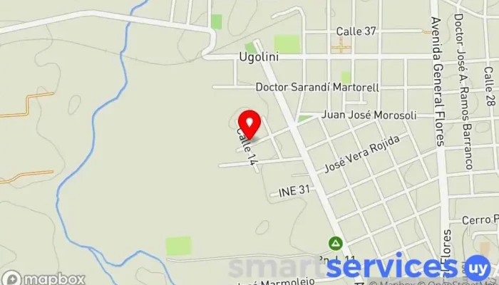 mapa de Auxilio Fernandez  en Minas