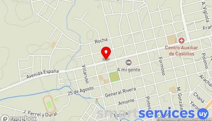 mapa de Axion Gasolinera en Castillos