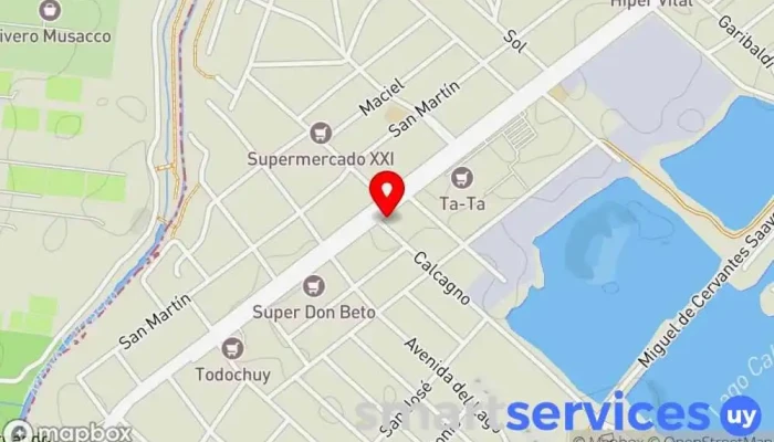 mapa de Barraca Del Sur Tienda de artículos para el hogar en Ciudad de la Costa