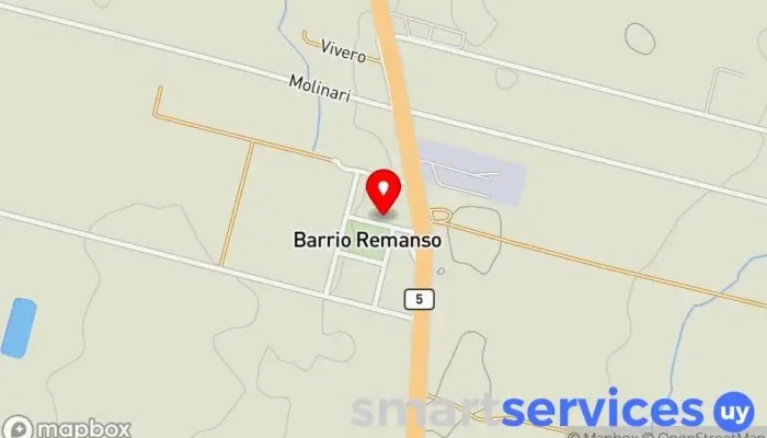 mapa de Carpintería Juanicó Carpintero en Juanicó