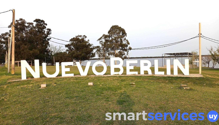 Cartel de la ciudad - Nuevo Berlín - 65000 Nuevo Berlín