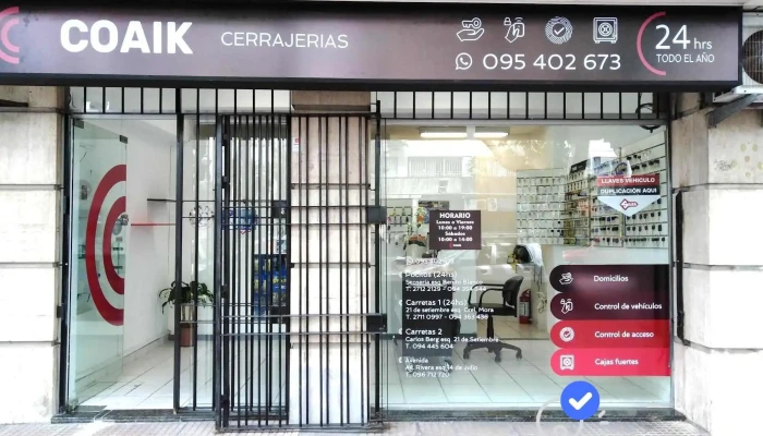 Cerrajeria Coaik Pocitos Exterior - Montevideo