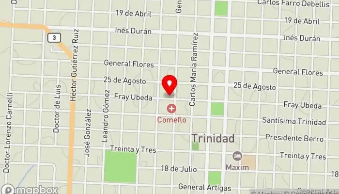 mapa de Cerrajeria Express Cerrajero en Trinidad