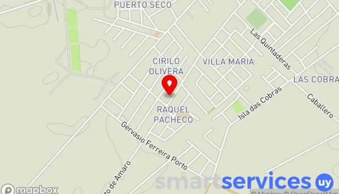 mapa de Cerrajeria La Nueva  en Rio Branco