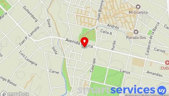 mapa de Colón Portal Agencia de noticias en Montevideo