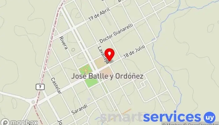 Comisaria 12da de Batlle y Ordoñez -Dpto de Lavalleja - 34200 José Batlle Y Ordóñez