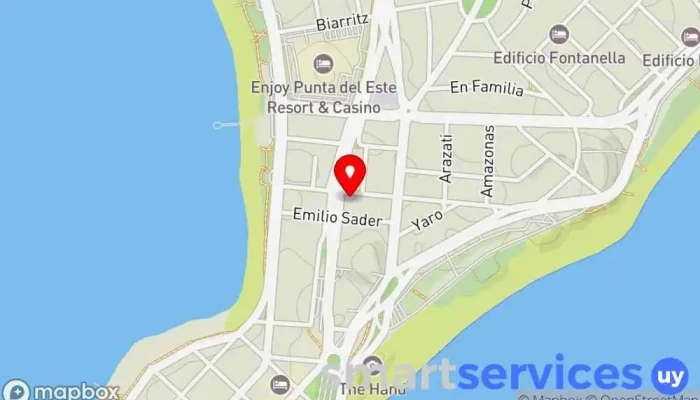 mapa de Consolid Travel Agencia de viajes en Punta del Este