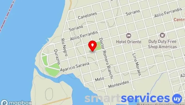 mapa de Cotabu  en Bella Unión