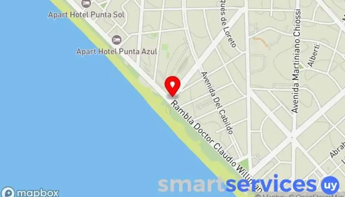 mapa de Covello International Punta del Este Consultor inmobiliario en Maldonado