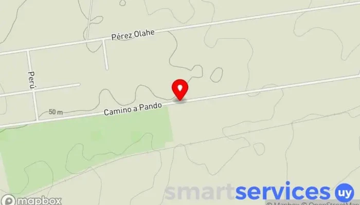 mapa de DEPOSITO vehículos Suarez Oficinas de empresa en Joaquín Suárez