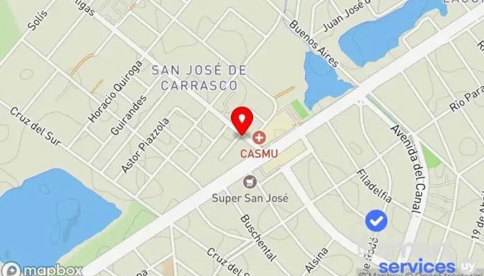 mapa de ECSA SERVICIOS- ADRIAN DJERMAKIAN Cerrajero en Ciudad de la Costa