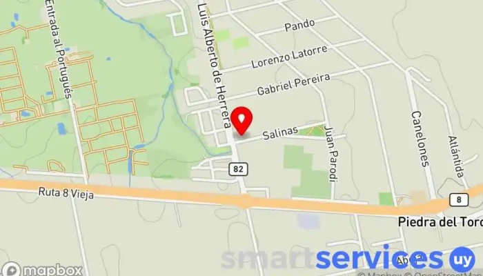 mapa de El Aprendiz Supermercado en Empalme Olmos