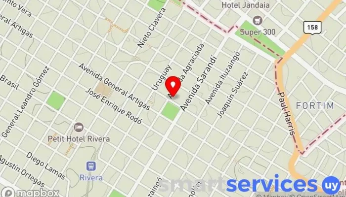 mapa de Fabricio Mendez Seguros Corredor de seguros, Agencia aseguradora de automóviles, Agencia de seguros para el hogar, Compañía de seguros, Agencia de seguros de vida, Agencia de seguros de motocicletas en Rivera