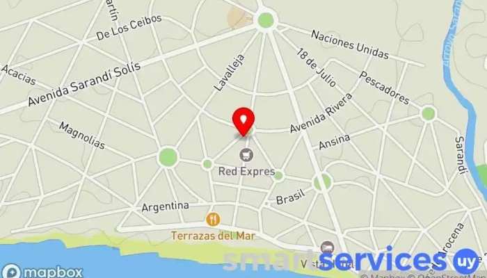mapa de Friburgo Seguros (Sucursal La Floresta) Compañía de seguros, Corredor de seguros en La Floresta