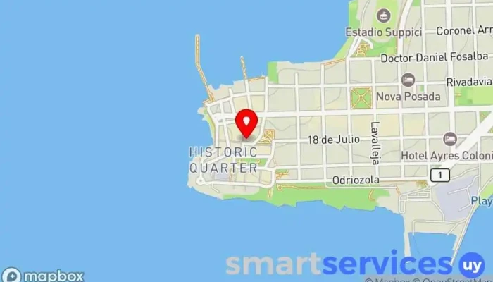 mapa de Inmobiliaria | Colonia Del Sacramento | SySRealEstate Agencia inmobiliaria en Col. del Sacramento