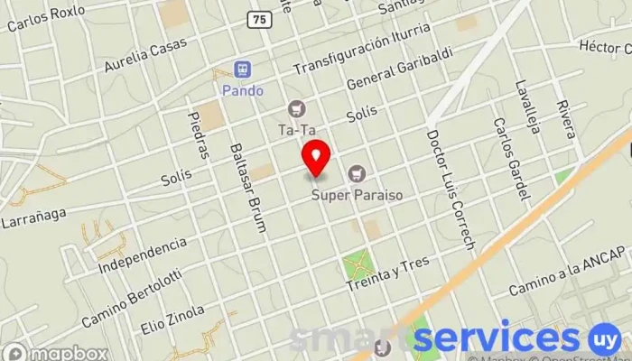 mapa de INMOBILIARIA SUCESOS VENDE Agencia inmobiliaria, Agentes inmobiliarios en Pando