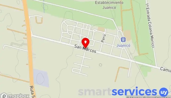 mapa de Juanicó  en Juanicó