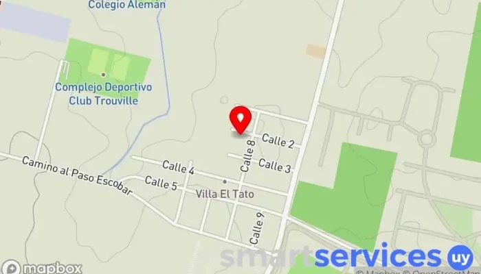 mapa de La casa de las Fotocopias Cine en Barros Blancos