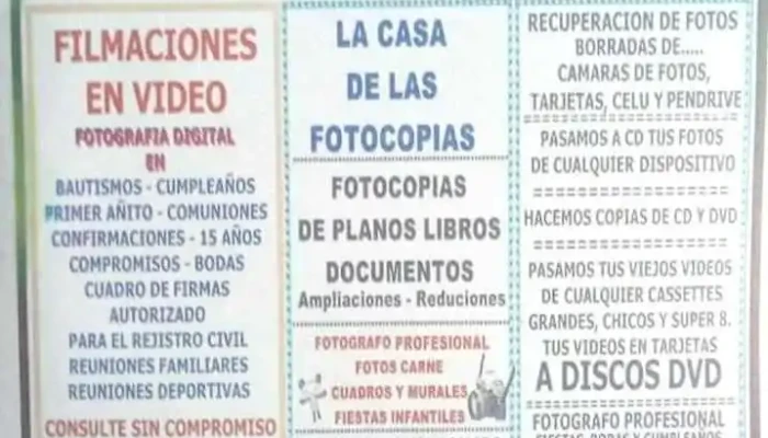 La Casa De Las Fotocopias -  Sitio Web - Barros Blancos