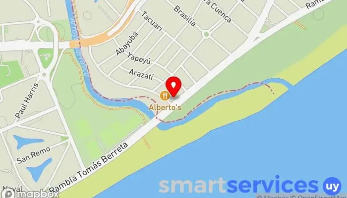 mapa de MATAHAMBRE Hamburguesería en Ciudad de la Costa