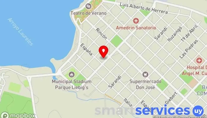 mapa de Neandertal Creative Studio Agencia de marketing en Fray Bentos