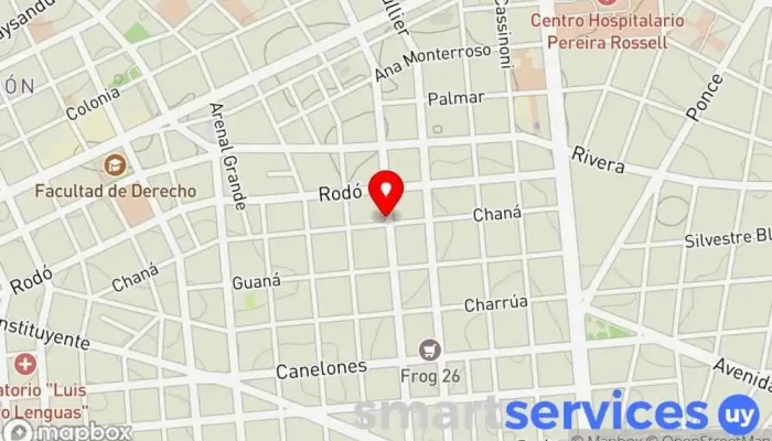 mapa de Óptica Ver Test Óptica en Montevideo