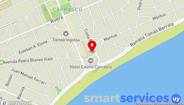 mapa de Osom Digital  en Montevideo