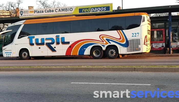 Plaza Cuba -  Autobus - Montevideo