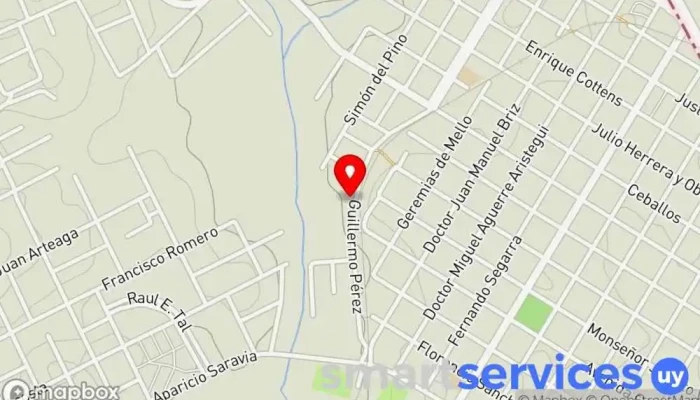 mapa de SALON LU KISD Compañía de seguros en Rivera