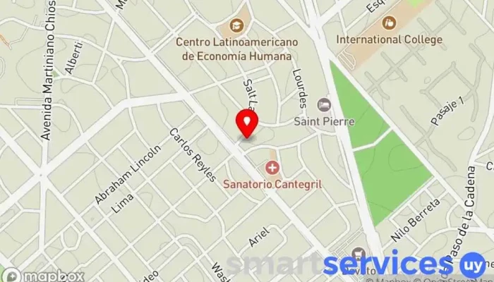 mapa de Scaglia Viajes & Servicios Turisticos Agencia de viajes en Punta del Este