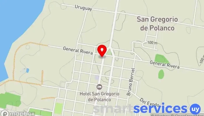 mapa de Servicios Tecnicos Electro Electricista en San Gregorio de Polanco