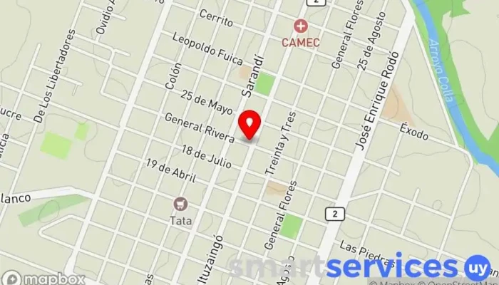 mapa de STUTZ ASOCIADOS Corredor de seguros en Rosario