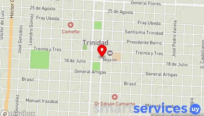 mapa de Ta-Ta Trinidad Fondar Supermercado en Trinidad