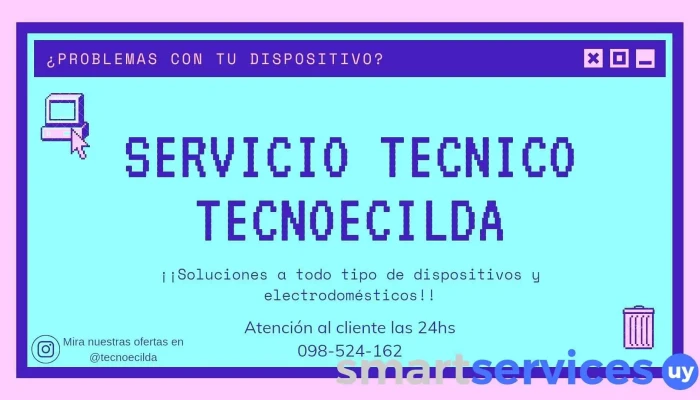 Tecnoecilda servicio tecnico - Ecilda Paullier