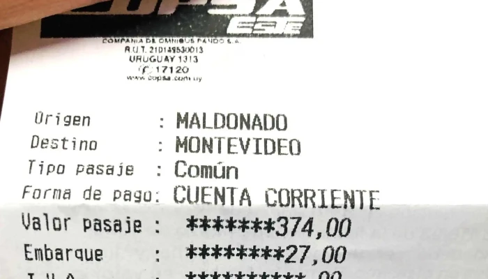 Terminal De Maldonado -  Comentarios - Maldonado