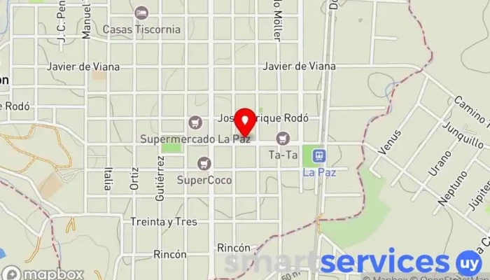 mapa de Tienda de Juegos - AGENCIA OFICIAL N°18 Tienda de juegos en La Paz