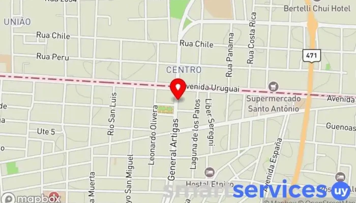 mapa de Tiendas Montevideo - Chuy Tienda de artículos para el hogar en Chuy
