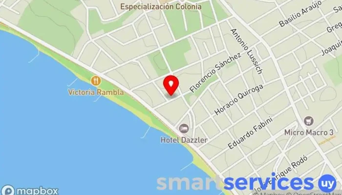 mapa de Tryhard Agency Servicio de marketing por Internet en Col. del Sacramento