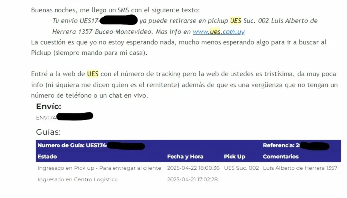 Ues Pickup Center -  Videos - Montevideo