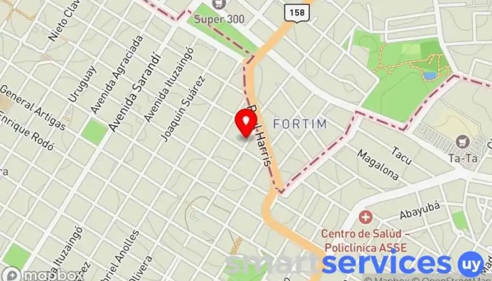 mapa de Zamora.IA Agencia de marketing en Rivera
